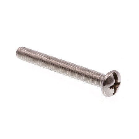 Prime-Line Machine Screw, Pan, Phil/Sltd Comb Drive 1/4in-20 X 2in 18-8 Stainless Steel 50PK 9009594